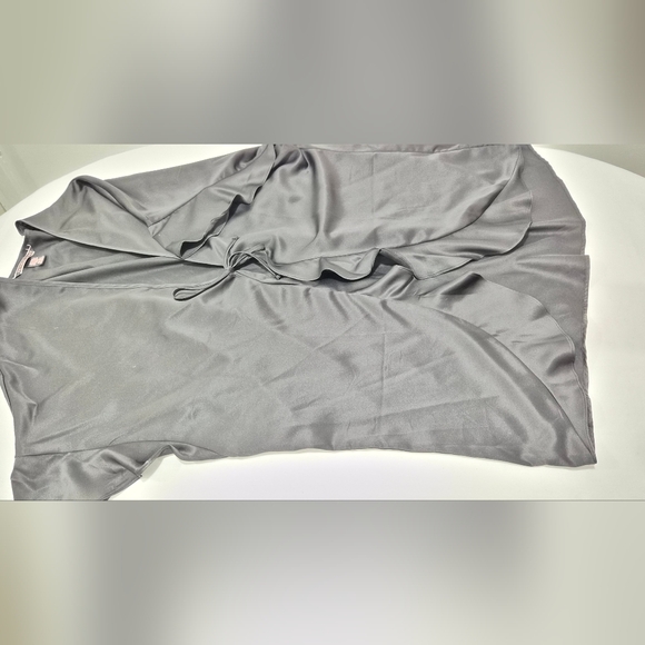 Victoria's Secret Other - Victoria's Secret Gray Satin Robe